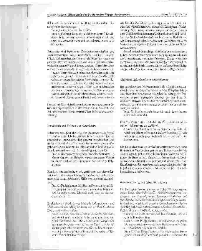 Vorschauseite 6: Ethnografische Studie zu den Pflegeanforderungen jüdischer Migrantinnen in Deutschland