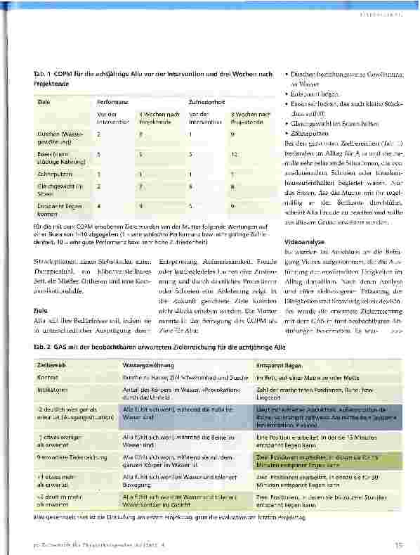 Vorschauseite 4: Infantile Zerebralparese - ein Fallbericht