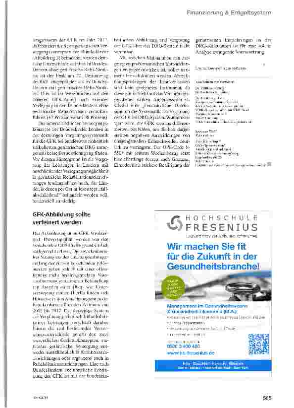 Vorschauseite 4: Fehlentwicklungen in der Geriatrie