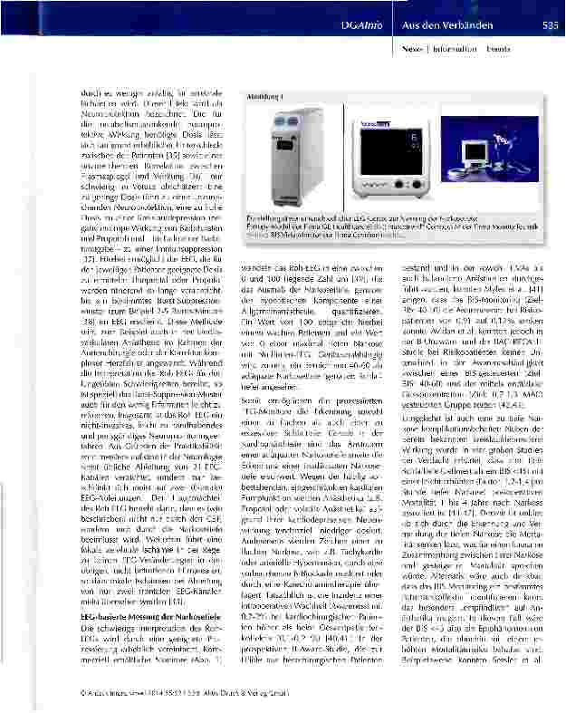 Vorschauseite 5: Neuromonitoring in der Kardioanästhesie