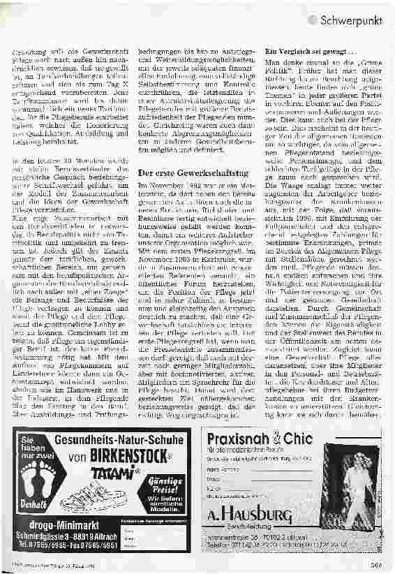 Vorschauseite 3: 30 Monate Gewerkschaft Pflege