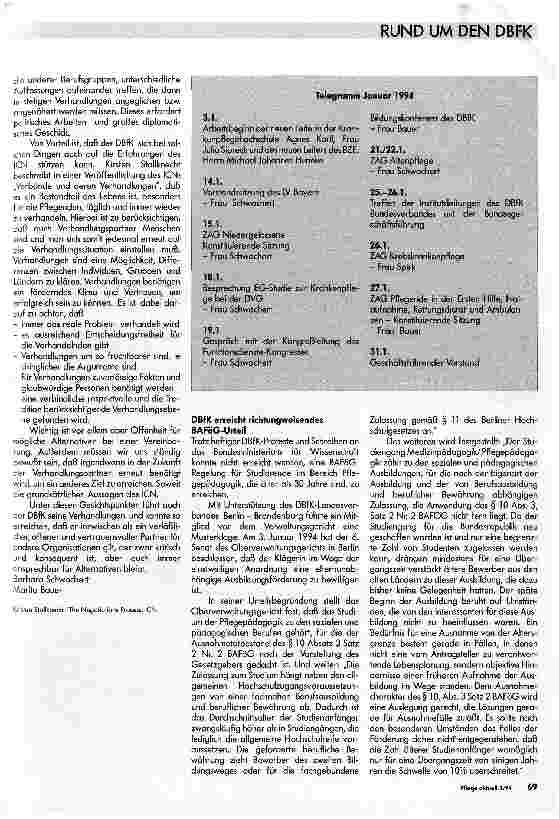 Vorschauseite 2: Kooperation zwischen Ärzten und Pflegeberufen