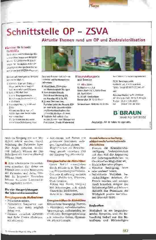 Vorschauseite 6: Müdigkeit bei Patienten mit einer Krebserkrankung