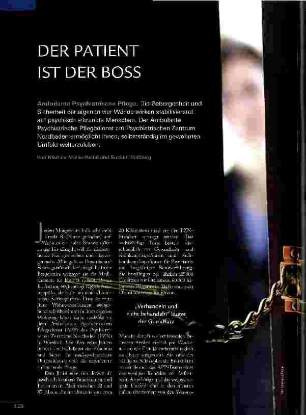 Vorschauseite 1: Der Patient ist der Boss