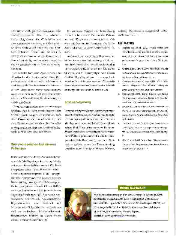 Vorschauseite 3: Thorakaler Schmerz bei Borreliose