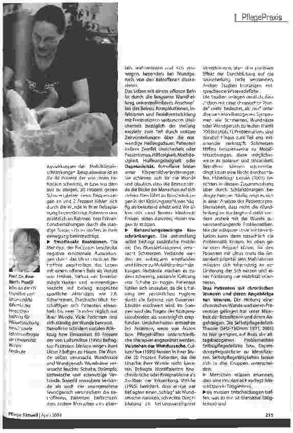 Vorschauseite 2: Wundpflege ist mehr als Management