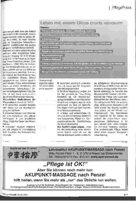 Vorschauseite 4: Wundpflege ist mehr als Management