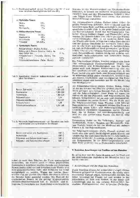 Vorschauseite 4: Bekleidungshygienische Fragen unter besonderer Berücksichtigung der synthetischen Textilfasern