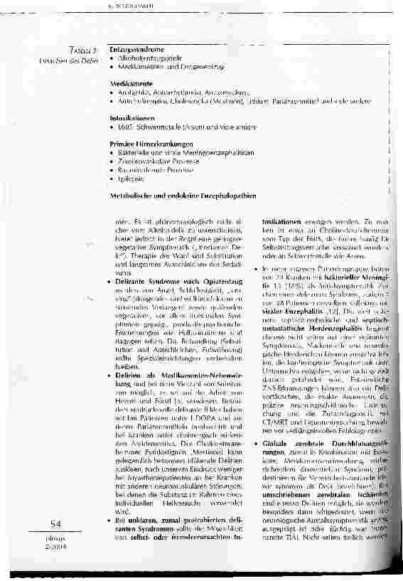 Vorschauseite 4: LEITSYMPTOM DELIR - AKUTE VERWIRRTHEIT