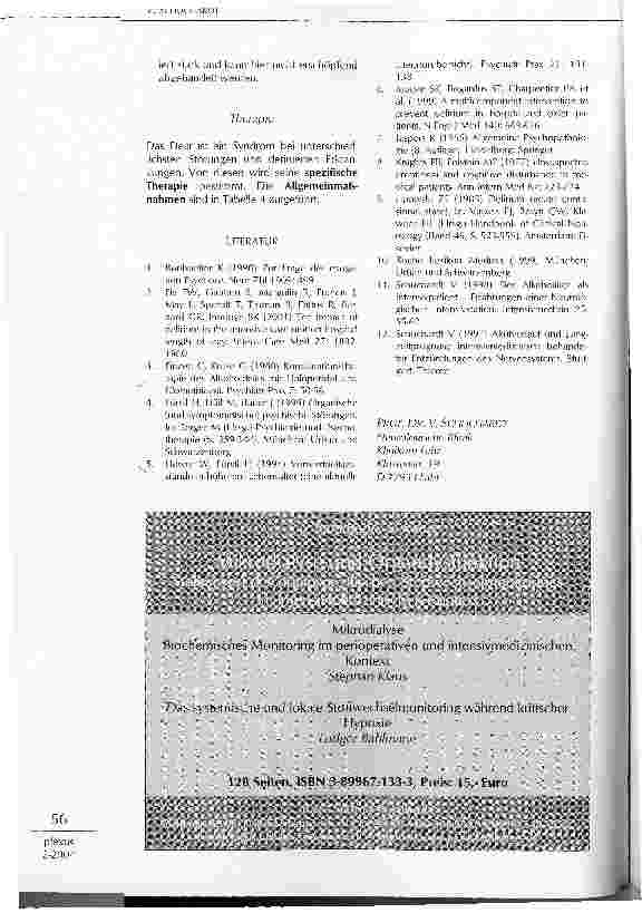Vorschauseite 6: LEITSYMPTOM DELIR - AKUTE VERWIRRTHEIT