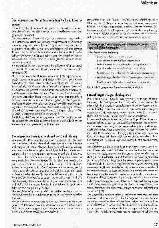 Vorschauseite 3: Kinder zu Wort kommen lassenTeil I: Durchführung qualitativer Interviews mit Kindern