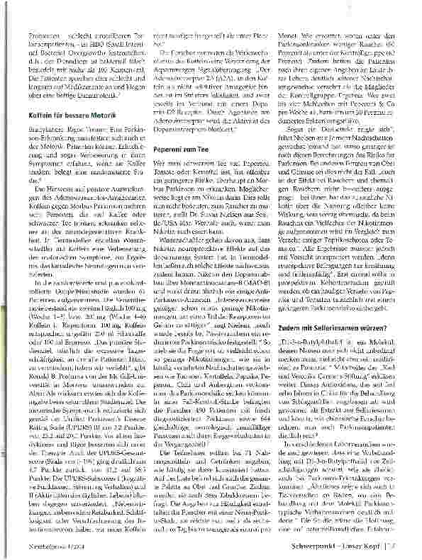 Vorschauseite 2: Hilfe bei neurologischen Erkrankungen?