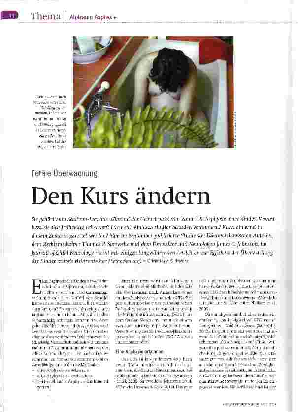 Vorschauseite 1: Den Kurs ändern