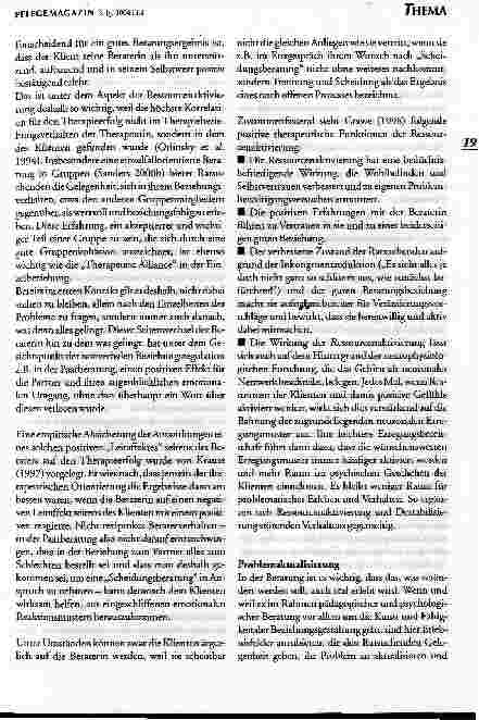 Vorschauseite 5: Psychosoziale Beratung -eine Dienstleistung mit Zukunft