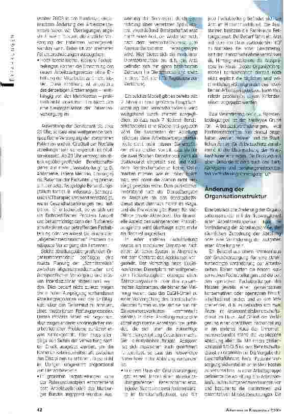 Vorschauseite 3: Arbeitszeitveränderung - wann, warum, wie? Erfahrungsberichte aus dem Krankenhausalltag