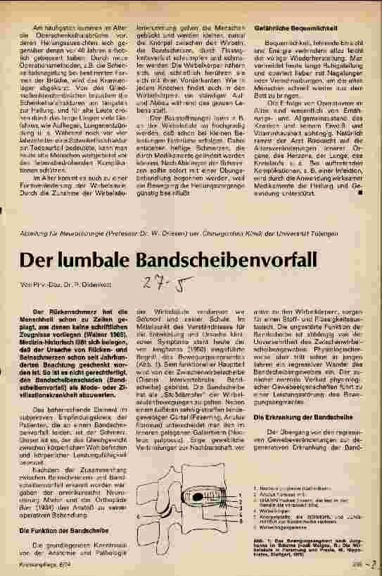 Vorschauseite 2: Operationen im Alter