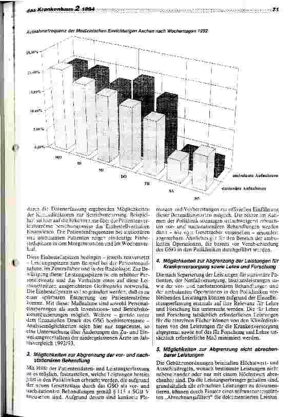 Vorschauseite 6: Der Einfluß von Polikliniken und Ambulanzen auf die Betriebsführung von Großkrankenhäusern