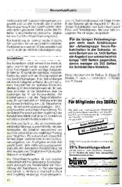 Vorschauseite 5: Perspektiven der Neurorehabilitation Rehaklinik Rheinfelden