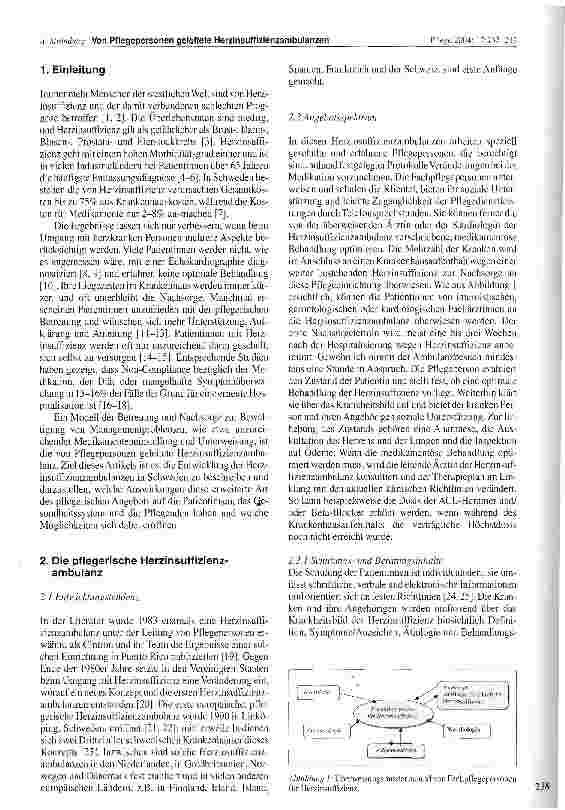 Vorschauseite 2: Von Pflegepersonen geleitete Herzinsuffizienzambulanzen: Die zehnjährigen Erfahrungen in Schweden