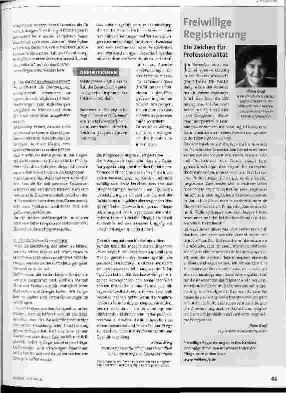 Vorschauseite 2: Salutogenese Wie Gesundheit ensteht - ein Ressourcen-Modell für die Pflege?