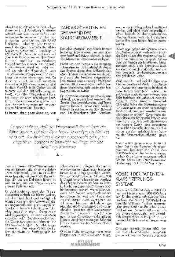 Vorschauseite 3: Patienten klassifizieren - wozu und wie?