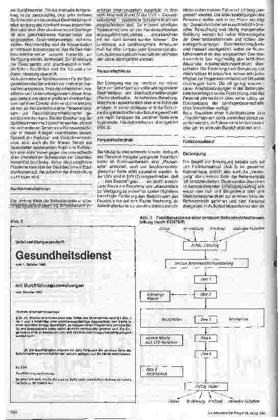 Vorschauseite 2: Zentrale Bettenaufbereitung