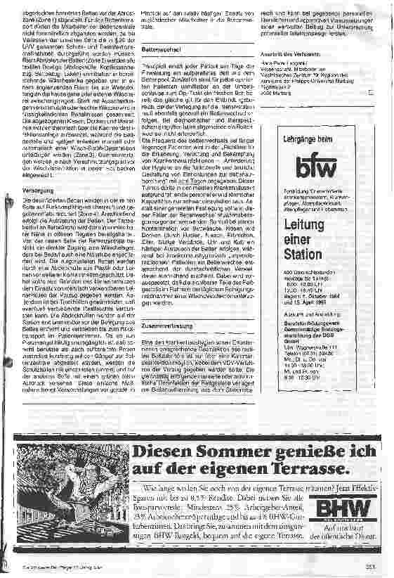 Vorschauseite 3: Zentrale Bettenaufbereitung