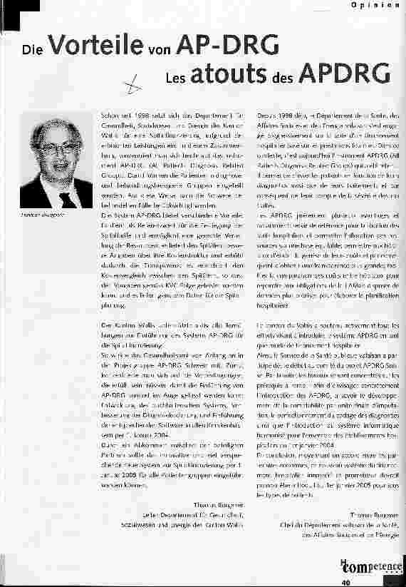 Vorschauseite 1: Die Vorteile von AP-DRG