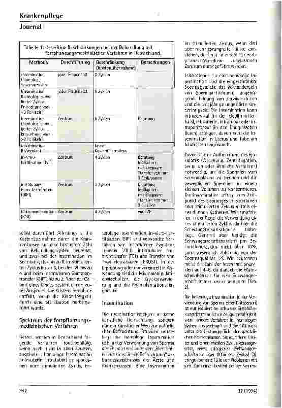 Vorschauseite 2: Reproduktionsmedizin Aktueller Stand und zukünftige Entwicklungen