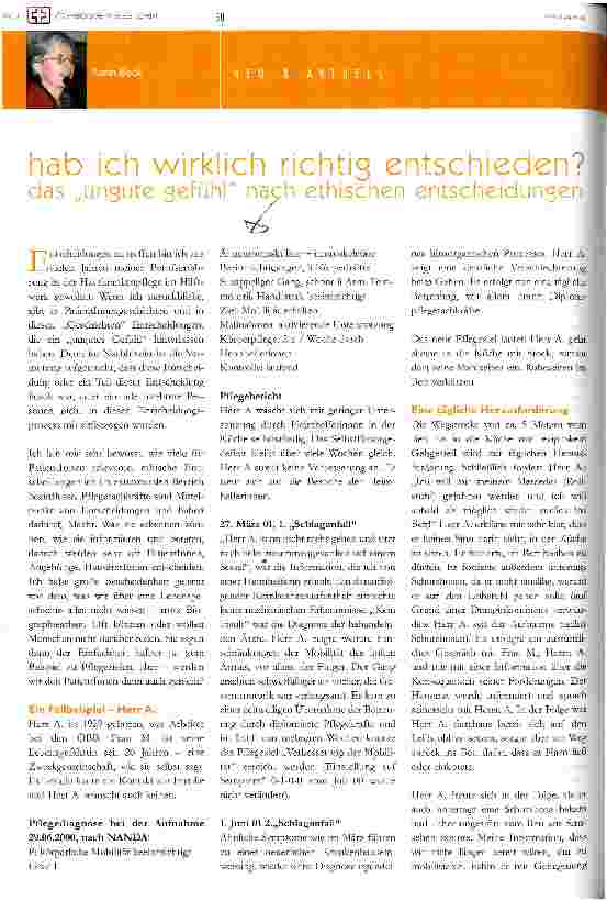 Vorschauseite 1: Hab ich wirklich richtig entschieden?