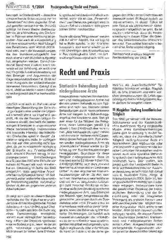 Vorschauseite 3: Rechtsprechung