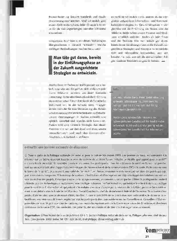 Vorschauseite 3: Die Virtuelle Sprechstunde hat viele Gesichter
