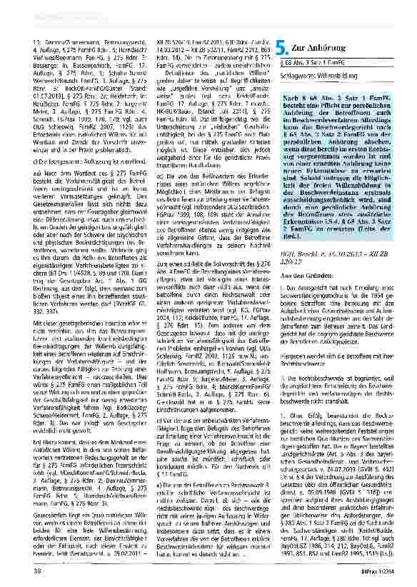 Vorschauseite 2: Zur Verfahrensfähigkeit