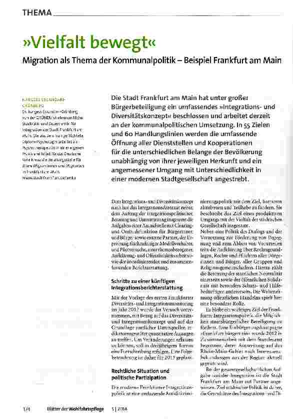 Vorschauseite 1: Vielfalt bewegt