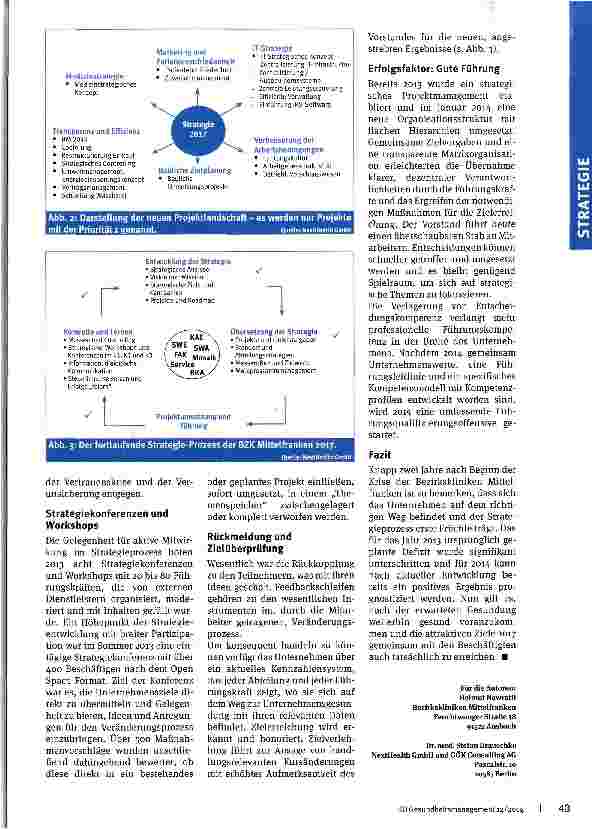 Vorschauseite 3: Strategieentwicklung und Changemanagement