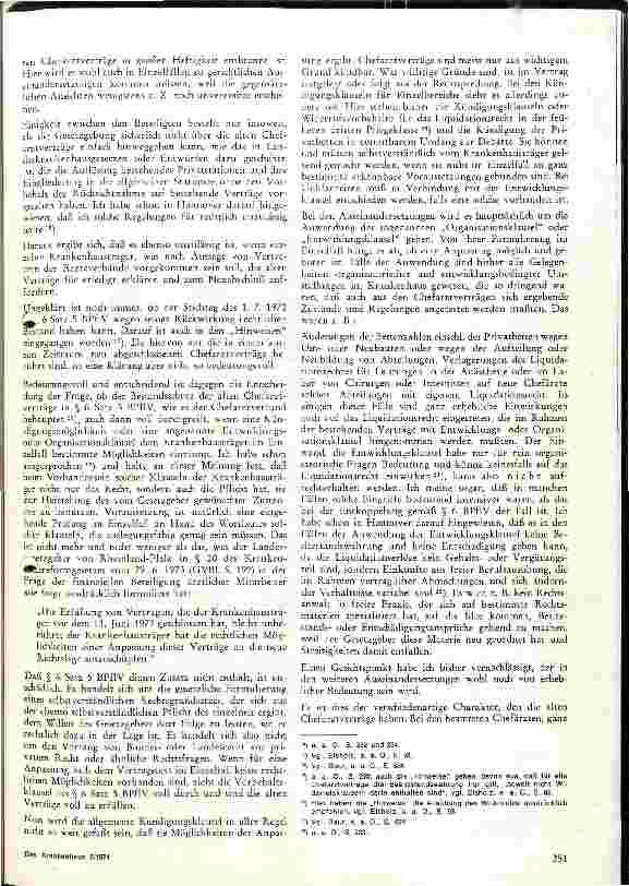 Vorschauseite 4: Krankenhausprobleme 1974/75