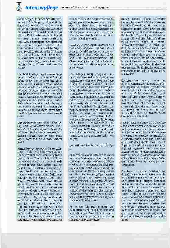 Vorschauseite 2: Besuchszeiten im Kriegsgebiet