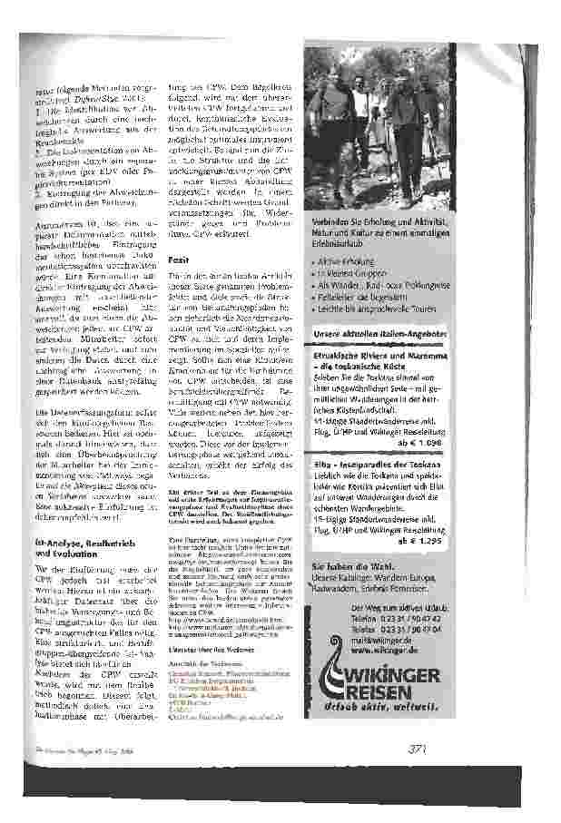 Vorschauseite 6: Clinical Pathways - Struktur, Entwicklung und Aufbau von CPW 2. Teil