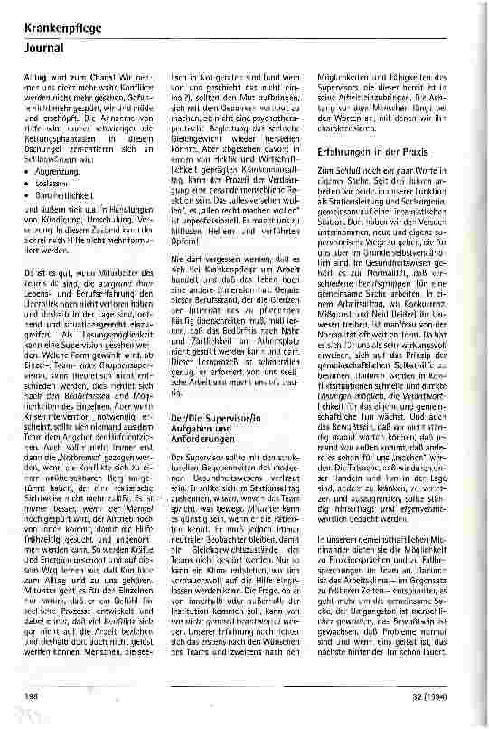 Vorschauseite 2: Was ist Hilfe - Supervision?