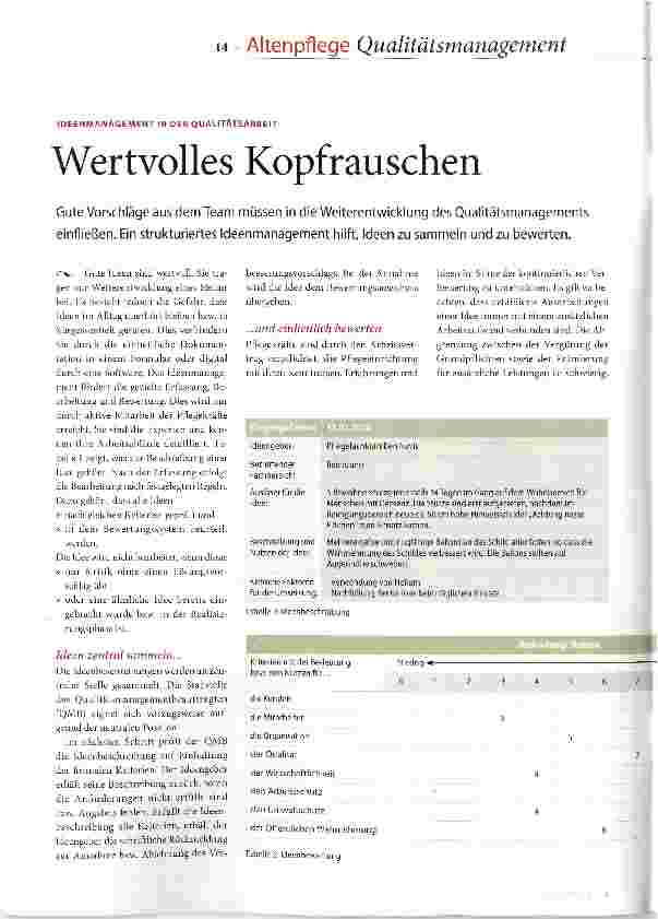 Vorschauseite 1: Wertvolles Kopfrauschen