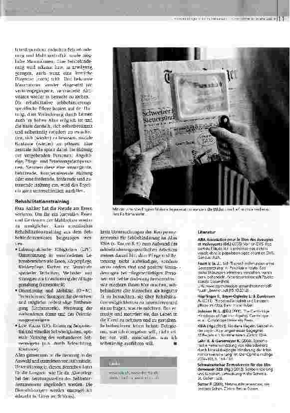 Vorschauseite 4: Sehbehinderung schärfen