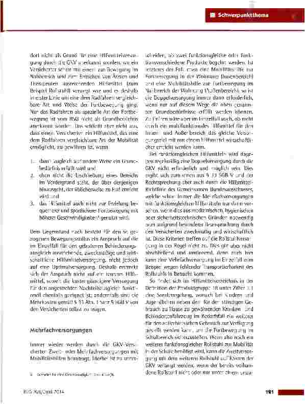 Vorschauseite 6: Hilfsmittel Versorgung im Spannungsverhältnis zwischen Behindertenausgleich und Wirtschaftlichkeitsgebot