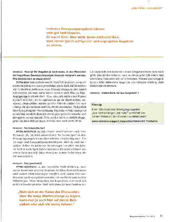 Vorschauseite 4: „Die Fünf Esslinger und mehr-ein inklusives Bewegungsangebot