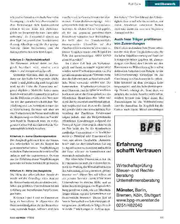Vorschauseite 3: Die Akte Calw ist nur vorläufig geschlossen