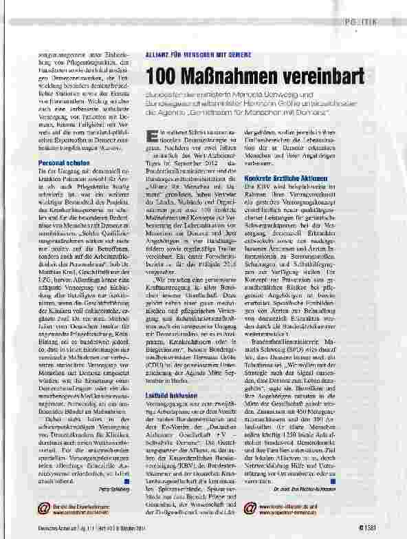 Vorschauseite 2: Modellprojekt gibt wichtige Impulse