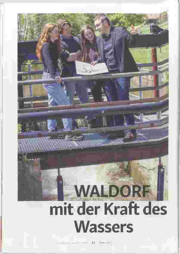 Vorschauseite 1: WALDORF | mit der Kraft des Wassers