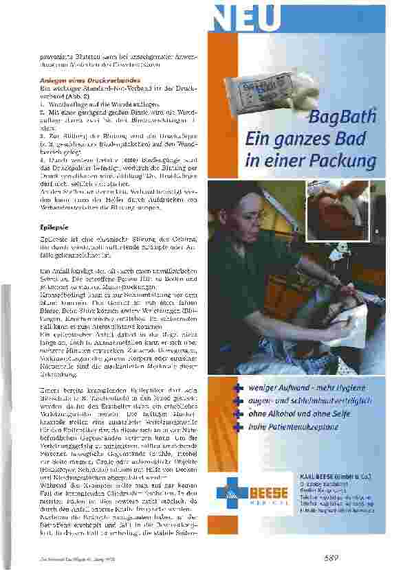 Vorschauseite 2: Erste Hilfe für Pflegende
