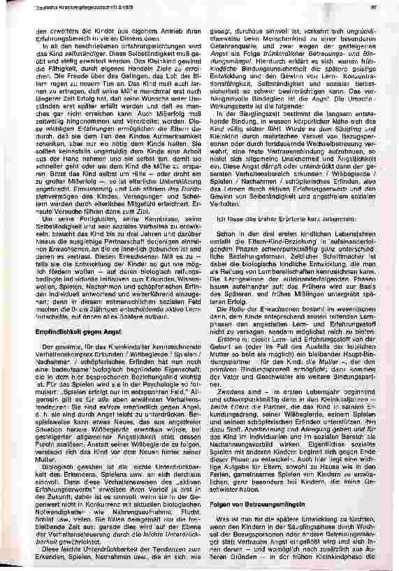 Vorschauseite 3: Darf eine Säuglingsoder Kleinkindmutter berufstätig sein?