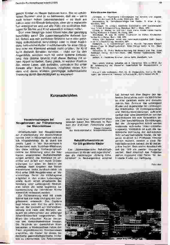 Vorschauseite 5: Darf eine Säuglingsoder Kleinkindmutter berufstätig sein?