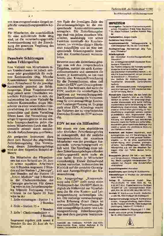 Vorschauseite 2: Betriebswirtschaft und Rechnungswesen, Kostenrechnung oder EDV